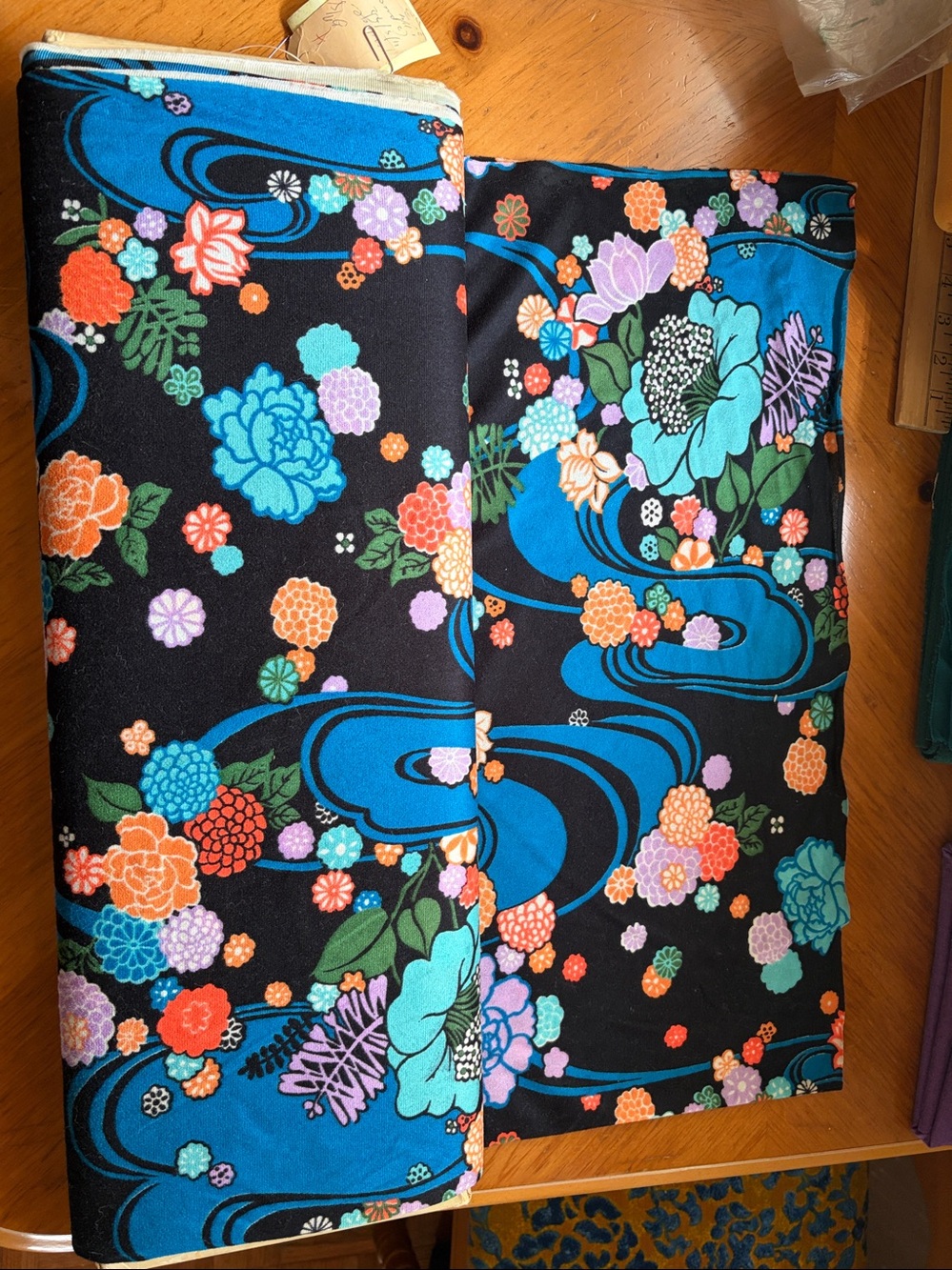 Fabric, 46”W x 200”L, Vintage Soft Jersey Knit Polyesterн